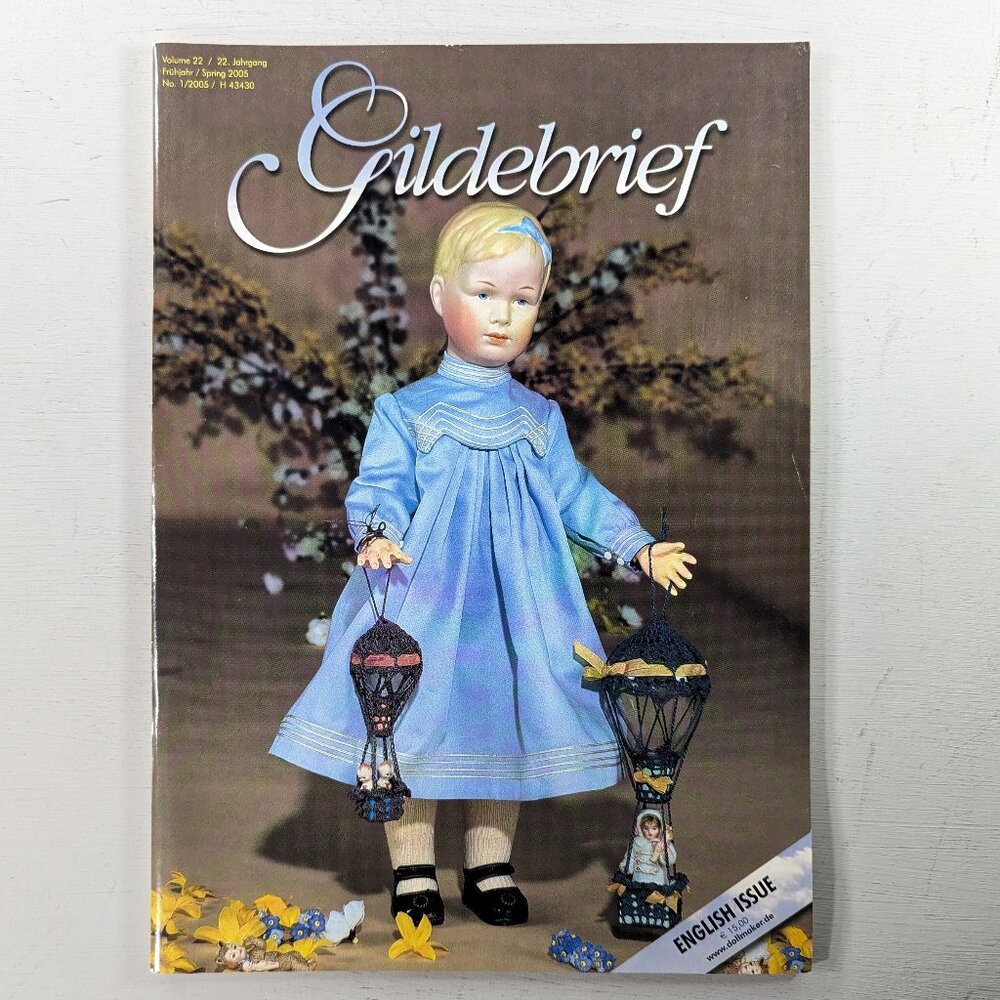 GILDEBRIEF Dollmaking Magazine 1-2005, English Issue, historical costume design
